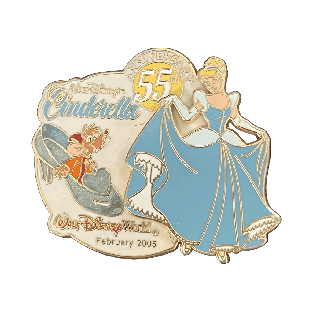 Cinderella 55th Anniversary Disney pin