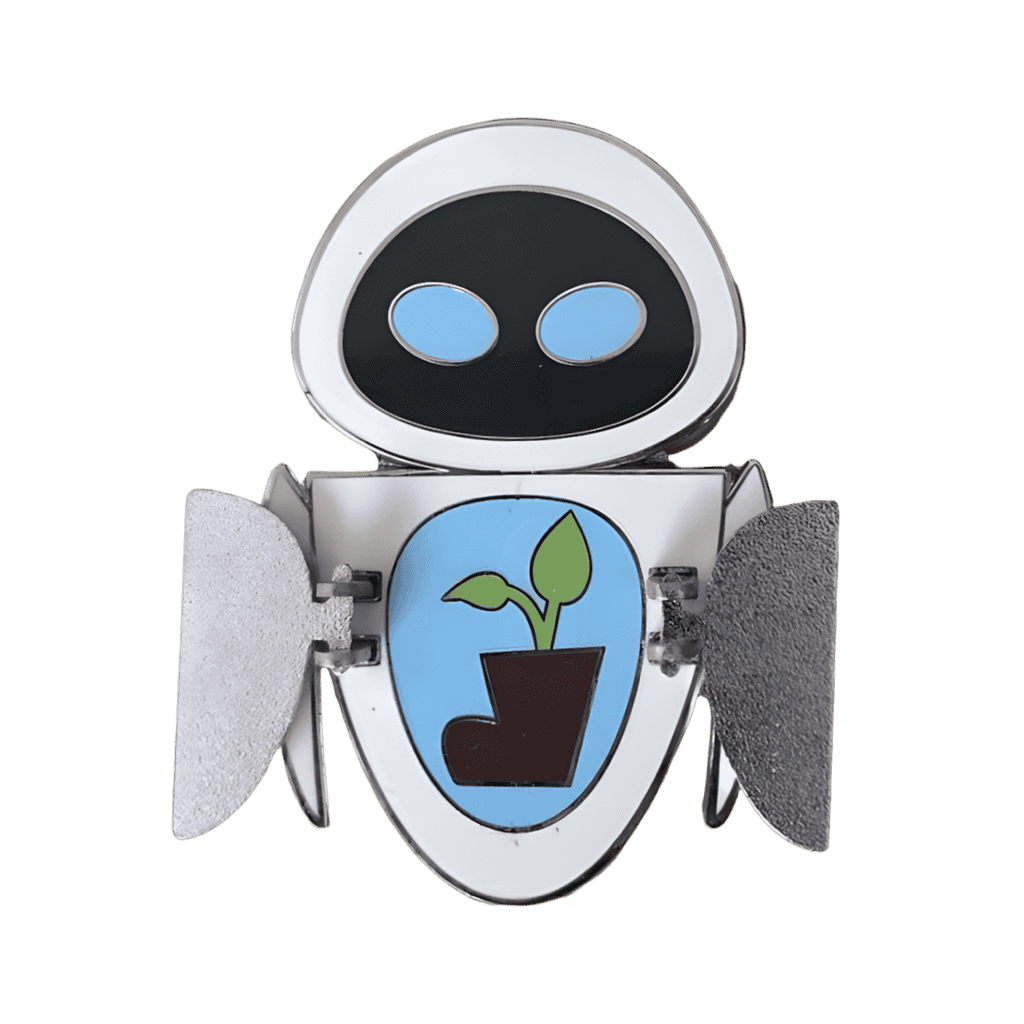 Wall-E Eve with Plant Disney pin