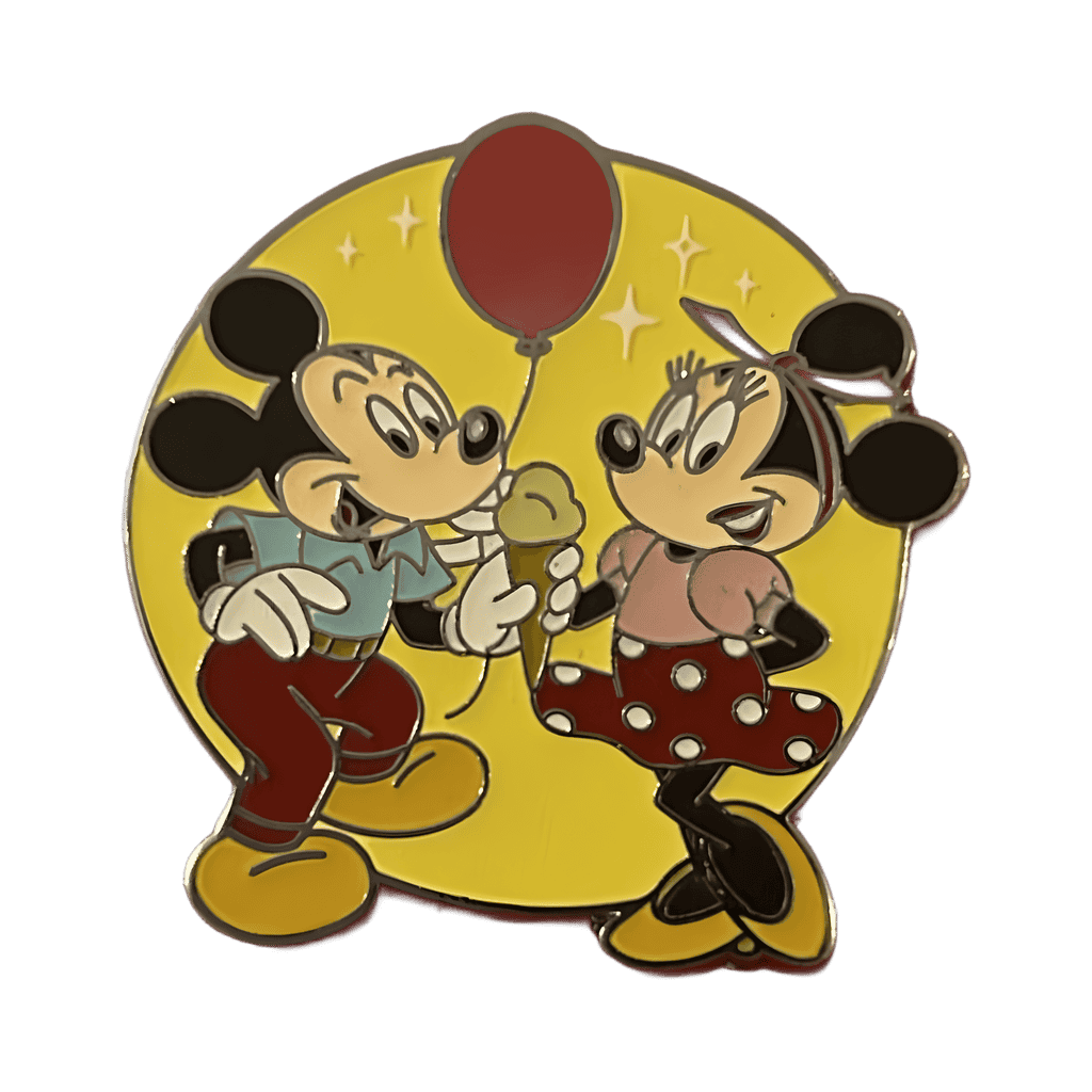 Mickey and Minnie Disney pin