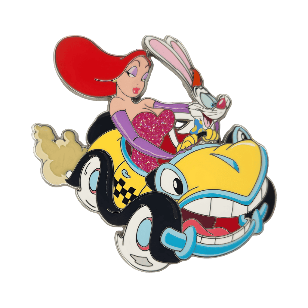 Roger, Jessica, and Benny Disney pin
