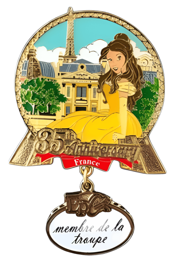 France Pavilion - Belle Disney pin