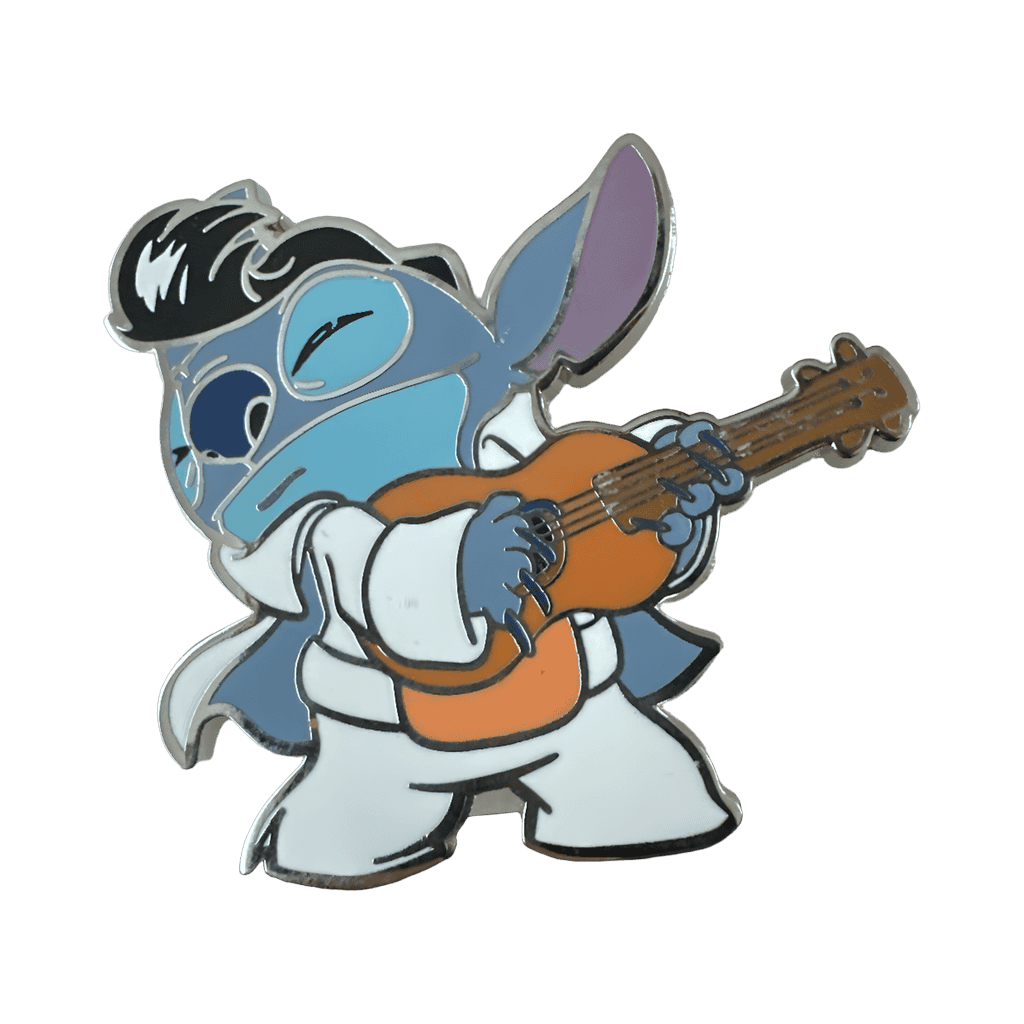 Stitch as Elvis Presley Disney pin