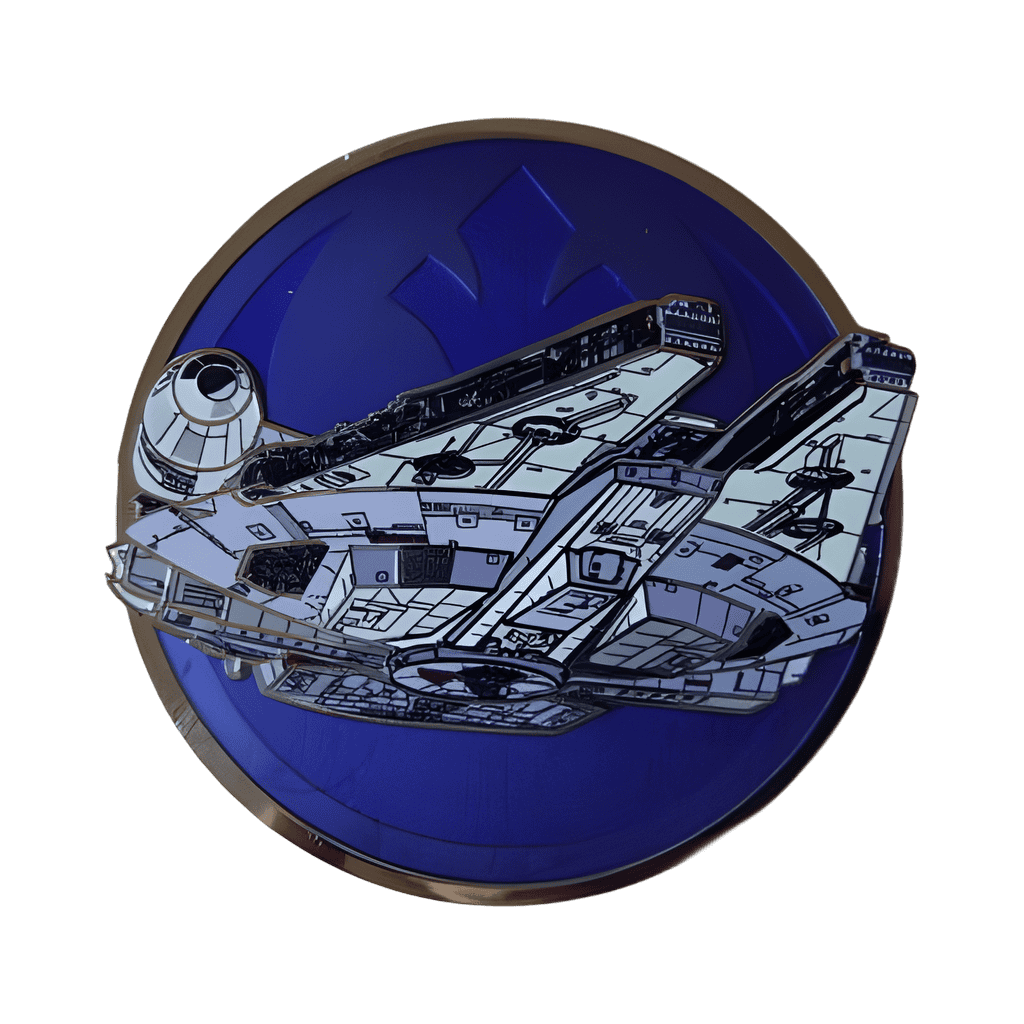 Millennium Falcon Disney pin