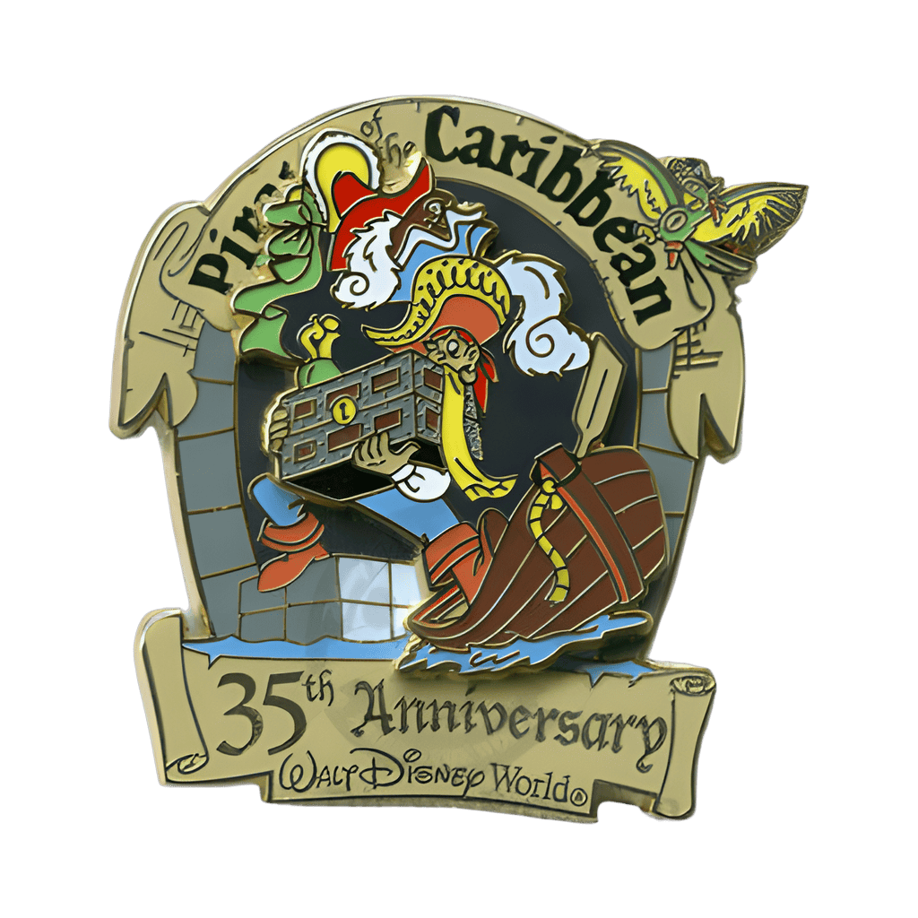 Pirates of the Caribbean 35th Anniversary Disney pin
