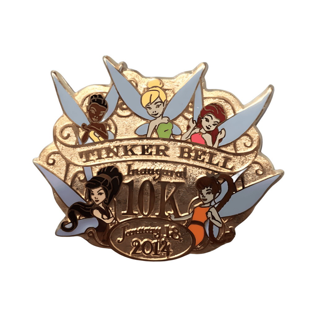 2014 Tinker Bell Inaugural 10k Disney pin