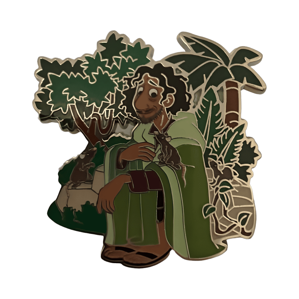 Bruno with Rats Disney pin