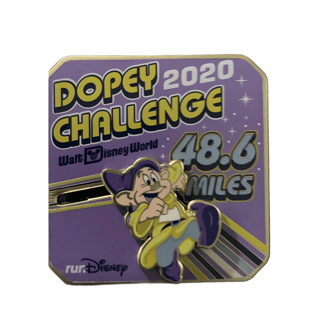 Dopey Challenge Logo - Dopey Disney pin