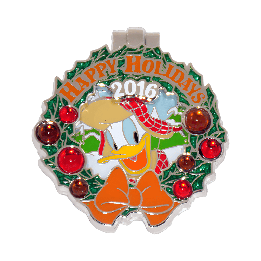Wilderness Lodge - Donald Wreath Disney pin