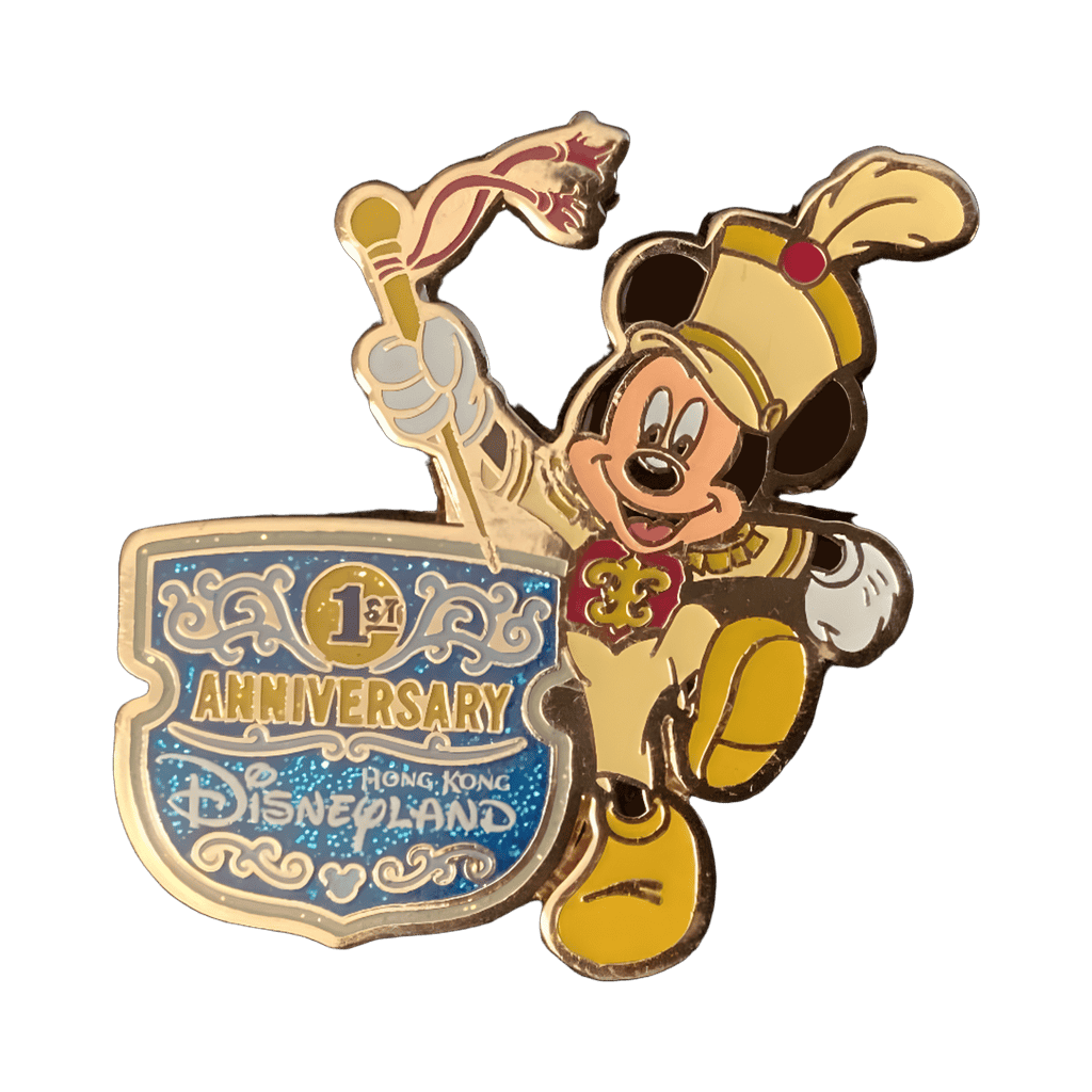 Mickey band leader Hong Kong 1st Anniversary Disney pin