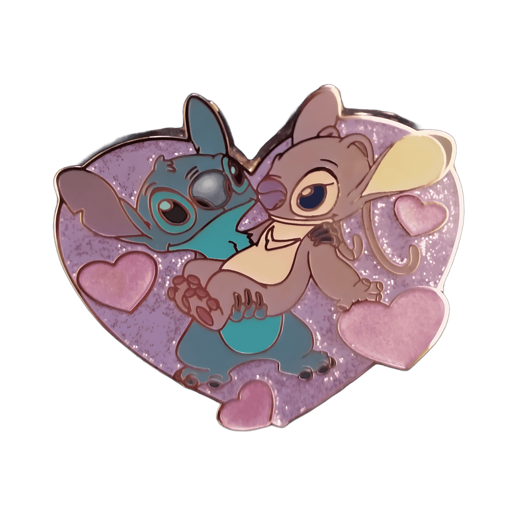 Stitch Carrying Angel Disney pin