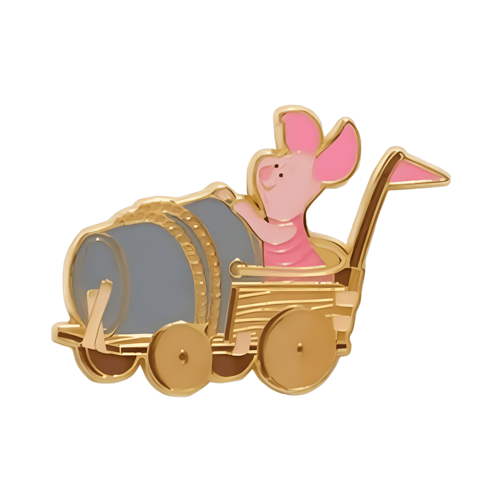 Piglet Car Disney pin