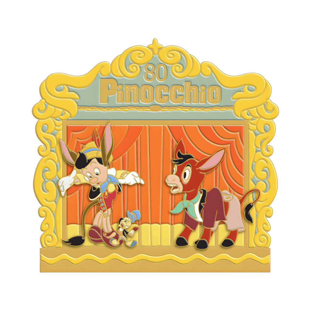 Pinocchio & Lampwick Disney pin