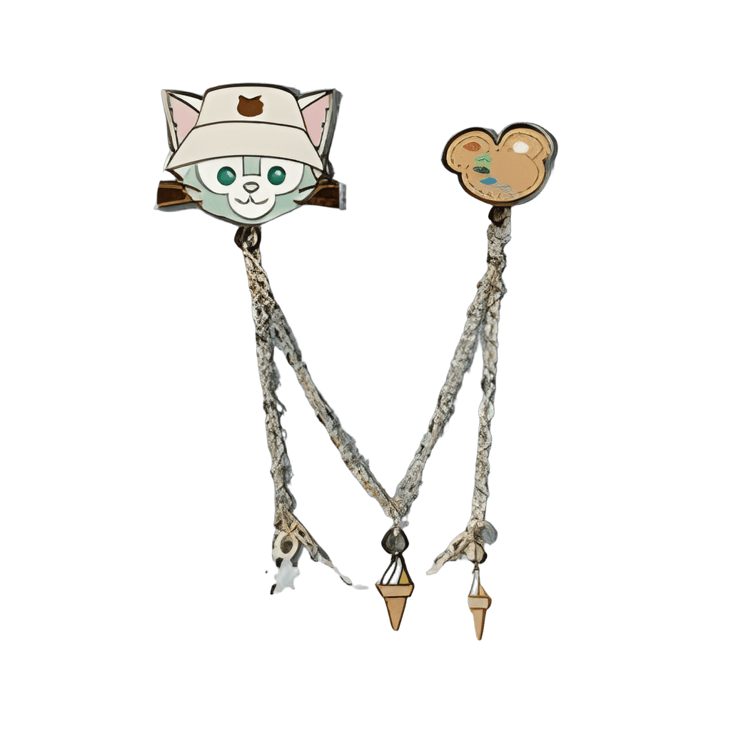 Gelatoni with Artist Palette Disney pin