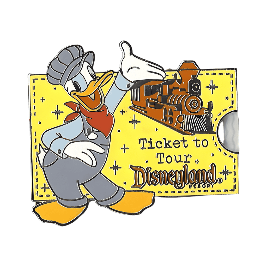 The Disneyland Railroad - Donald Duck Disney pin