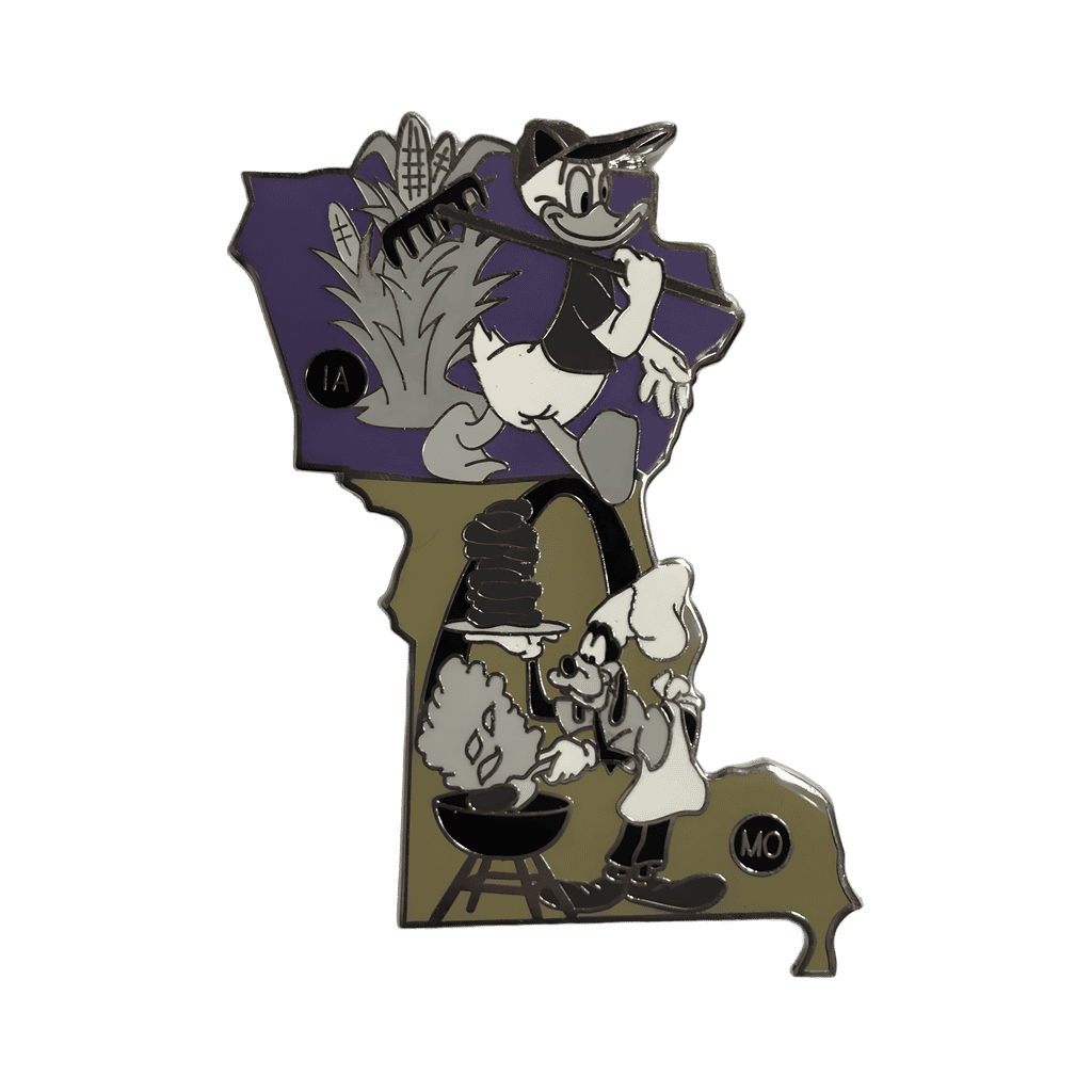 Iowa and Missouri CHASER Disney pin