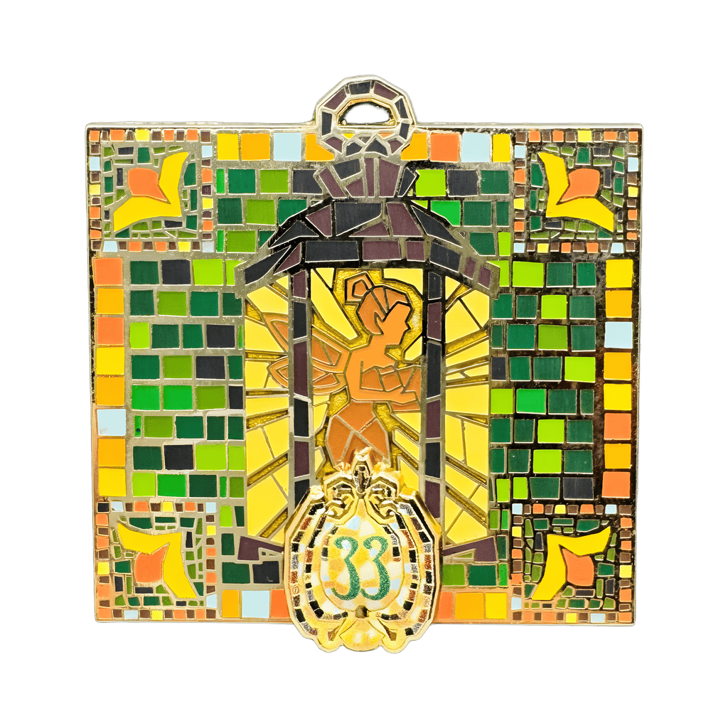 Fairy Lantern - Emerald 55th Anniversary Disney pin
