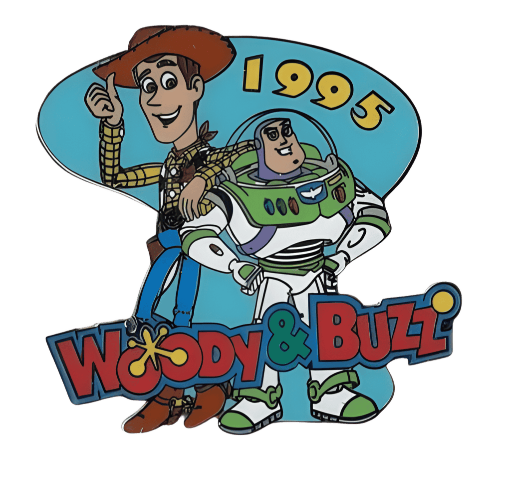 Woody & Buzz (1995) Disney pin