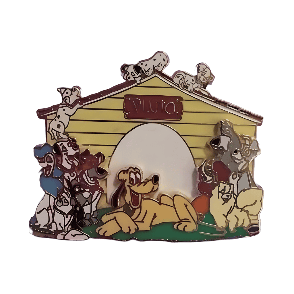 pluto house disney dogs Disney pin