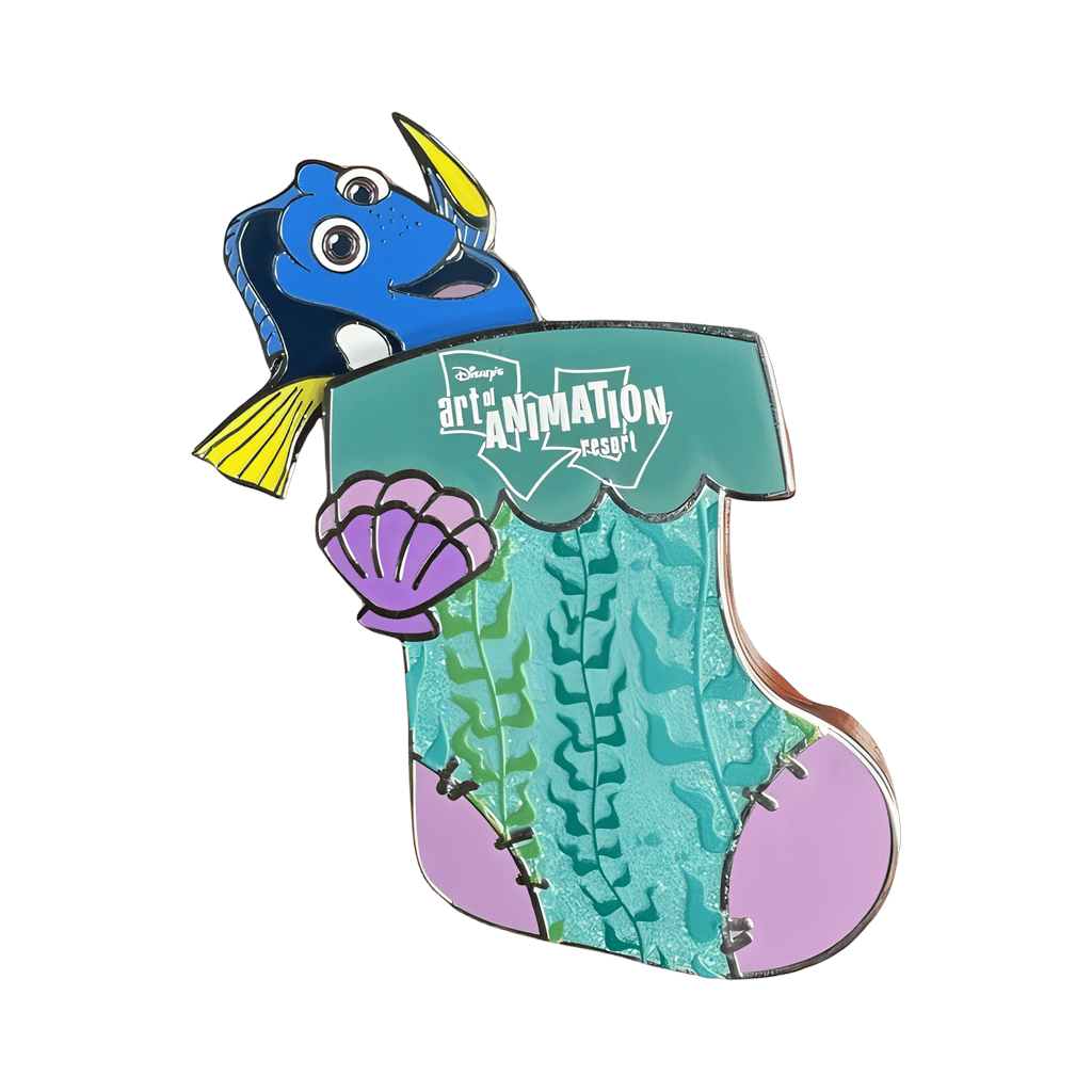 Art of Animation Christmas Stocking Disney pin
