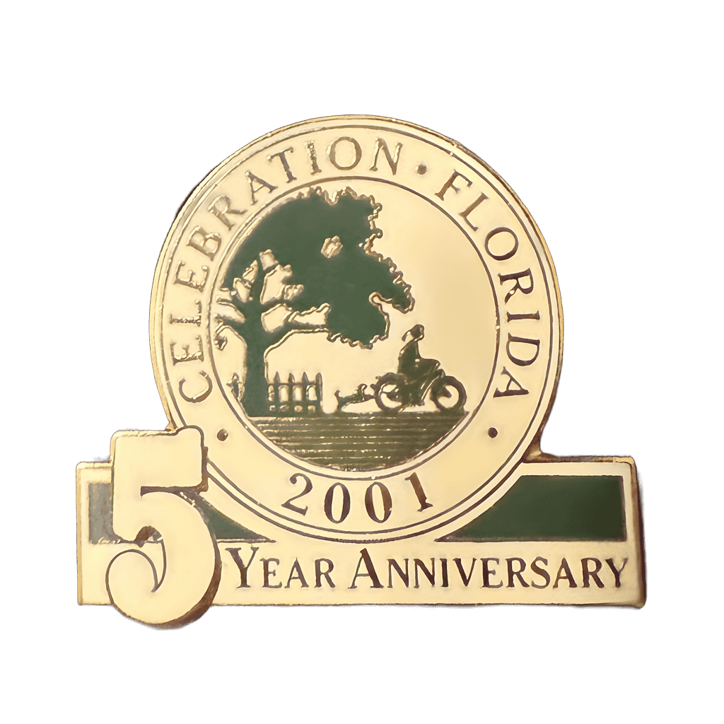 5 Year Anniversary — Girl on Bike Disney pin