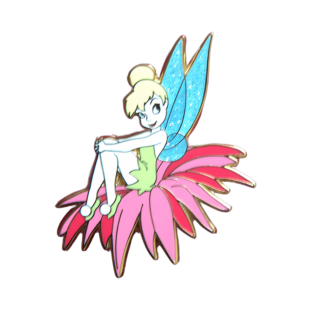 Tinker Bell On A Flower Disney pin