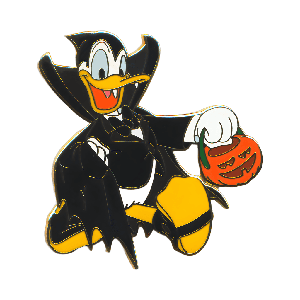 Donald Dressed as a Vampire Disney pin
