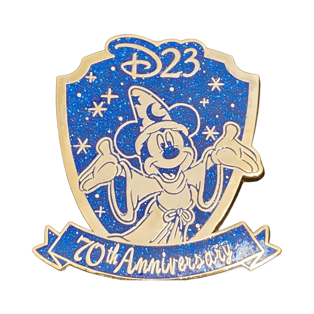 The Sorcerer's Apprentice Mickey Mouse Shield Disney pin