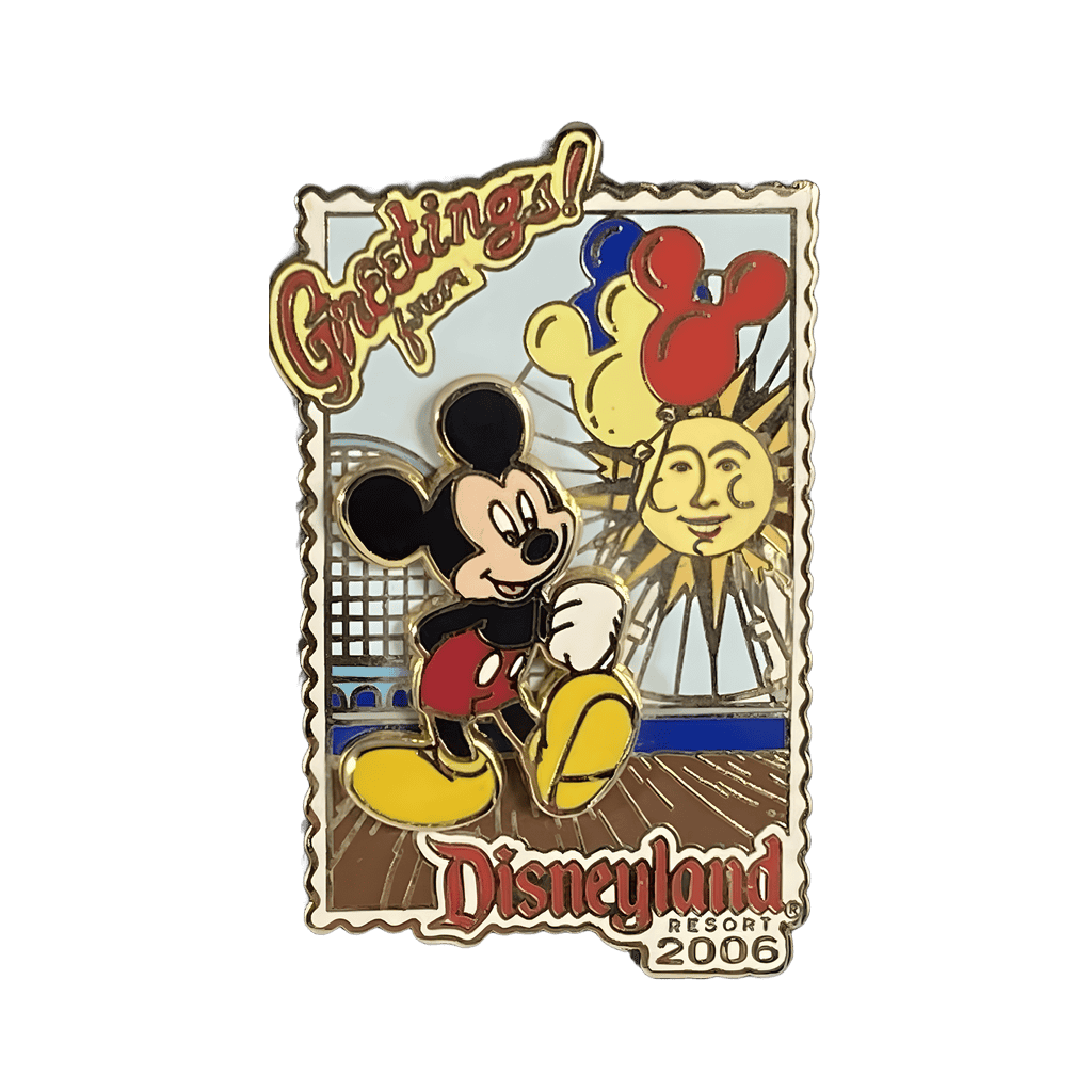 Paradise Pier - Mickey Disney pin
