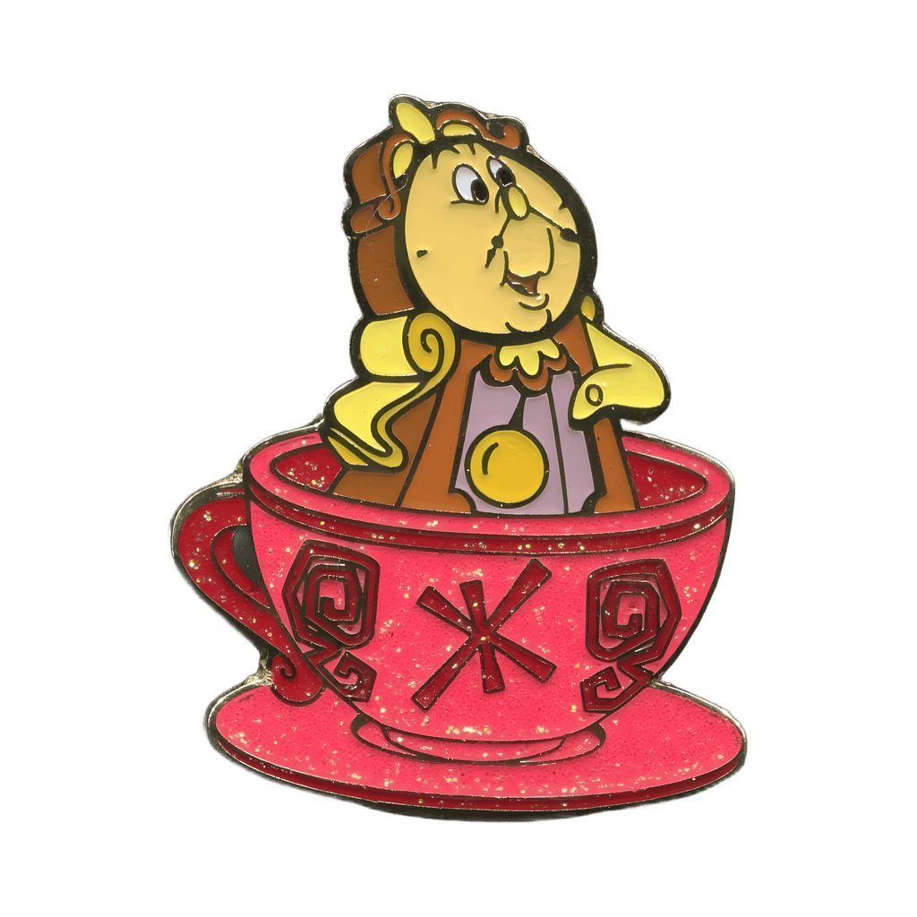 Cogsworth Disney pin