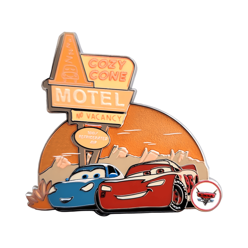 Cozy Cone McQueen & Sally Disney pin