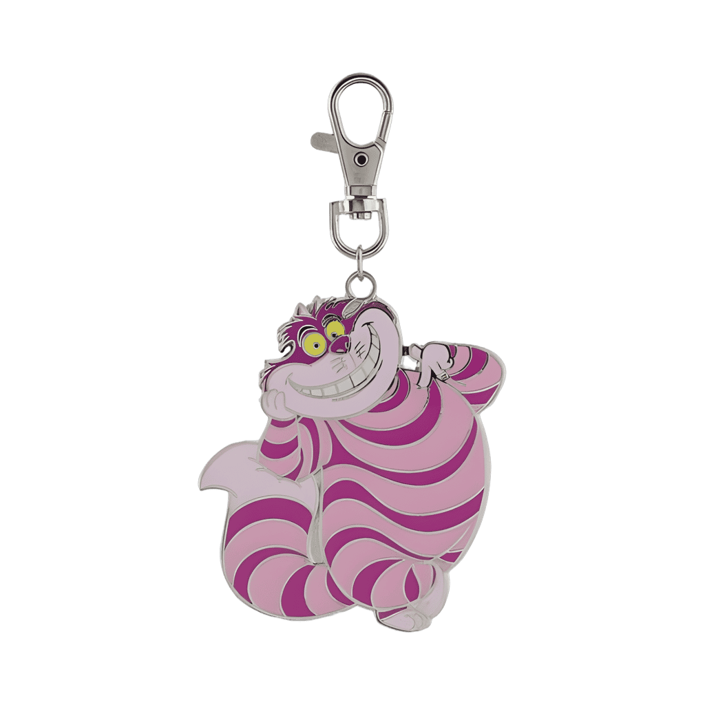 Cheshire Cat Lanyard Medal and Pin Set — Lanyard Medal Disney pin