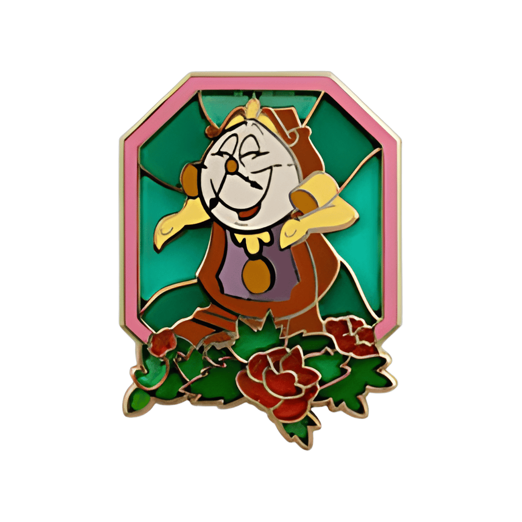 Cogsworth Disney pin