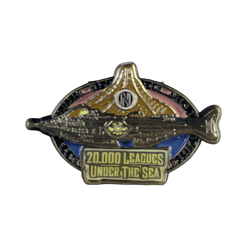 Nautilus - Mysterious Island - Volcano Disney pin