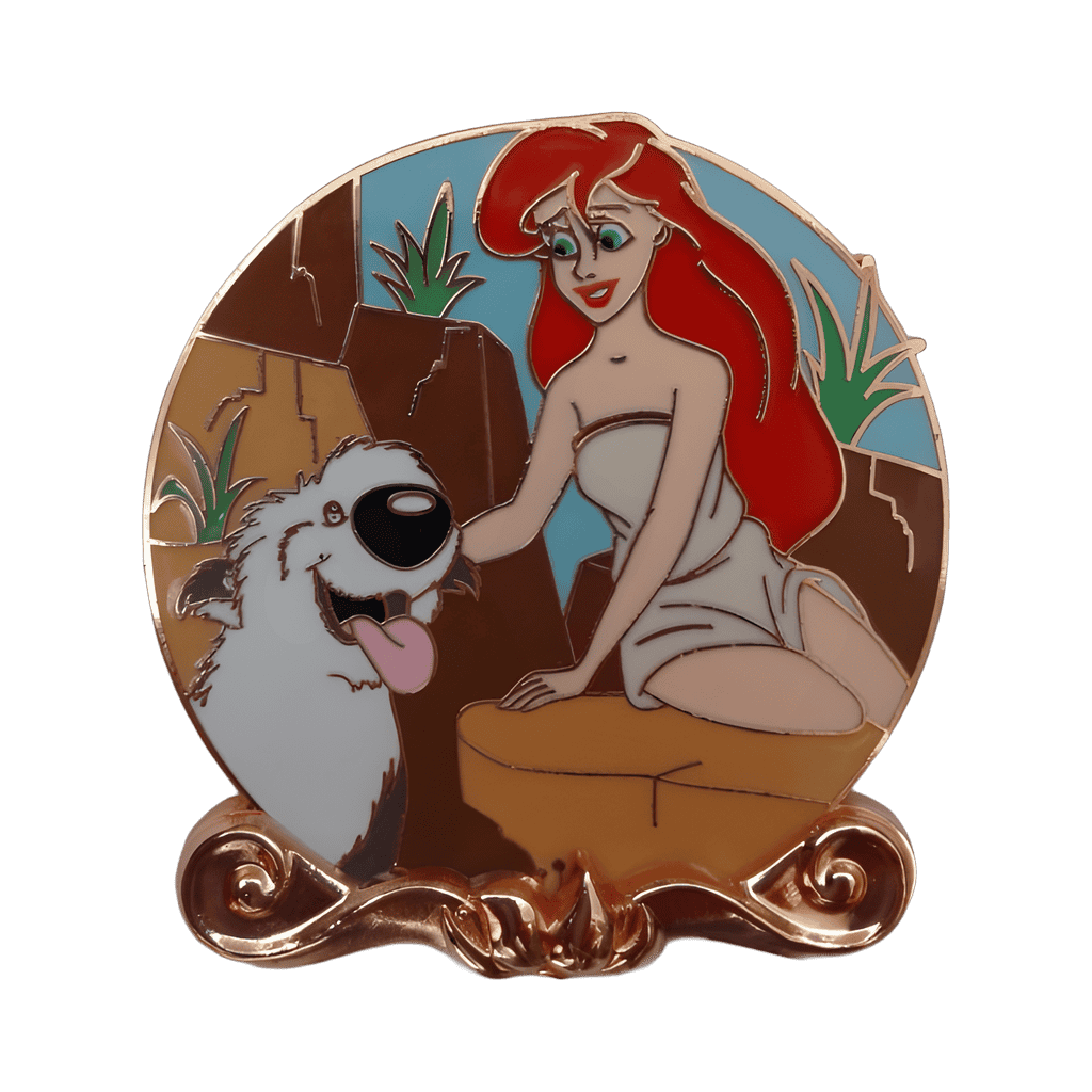 Ariel & Max Disney pin