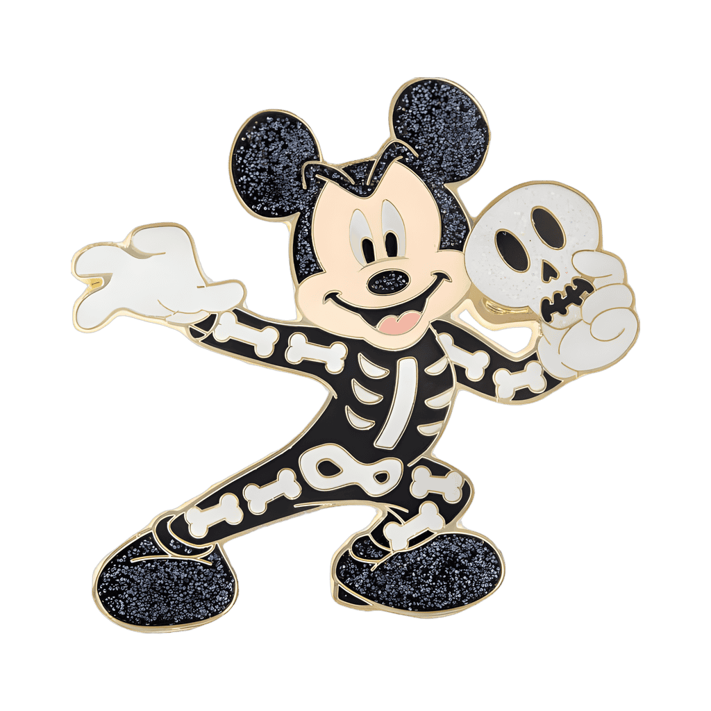 Mickey Mouse Disney Skeleton Costume Disney pin