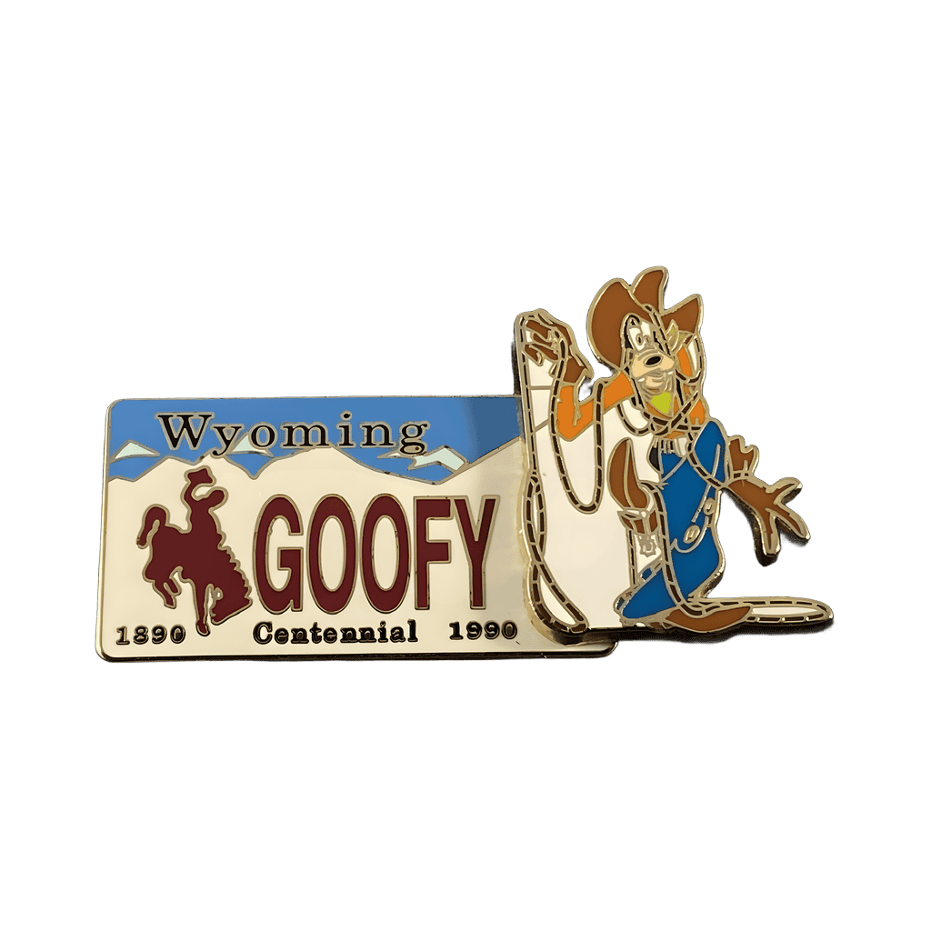 Wyoming - Goofy Disney pin