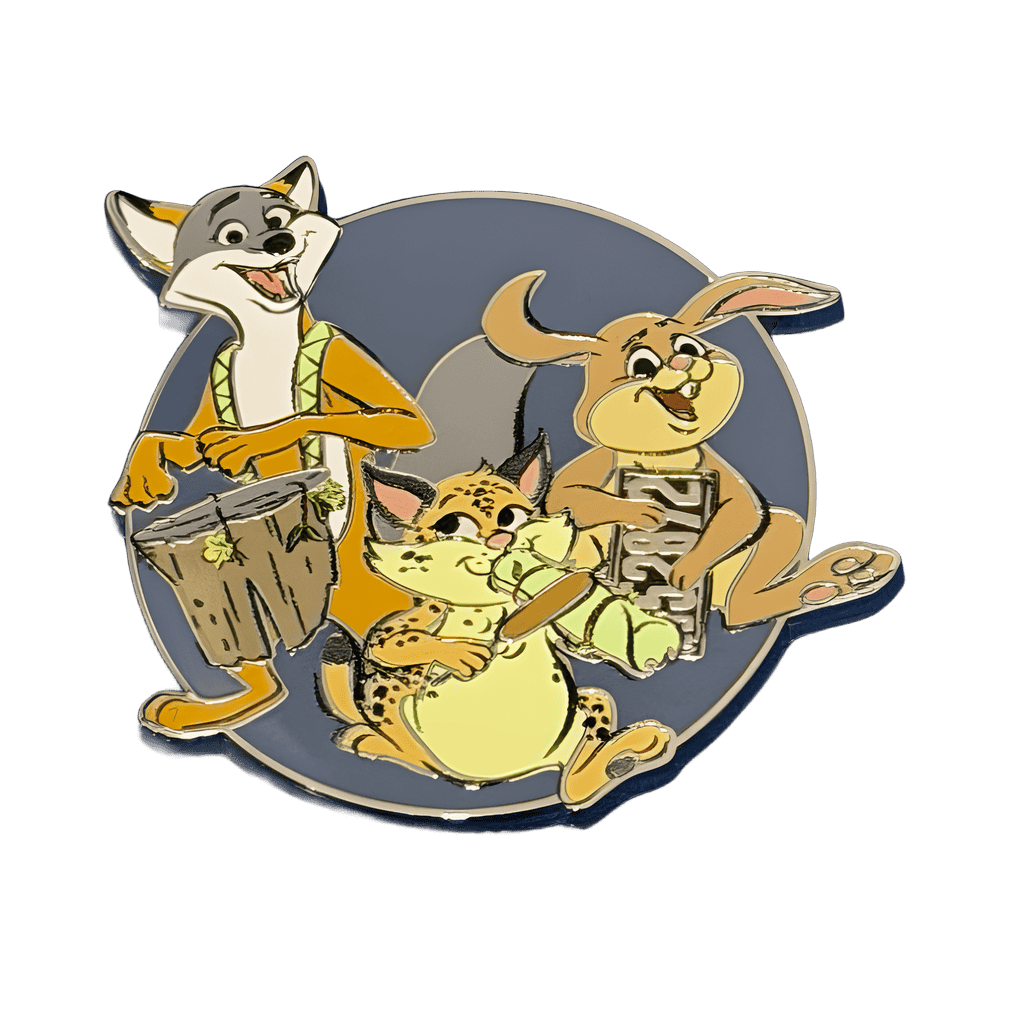 4 Pin Set 2025 - Phina, Griselda, and Beau Disney pin