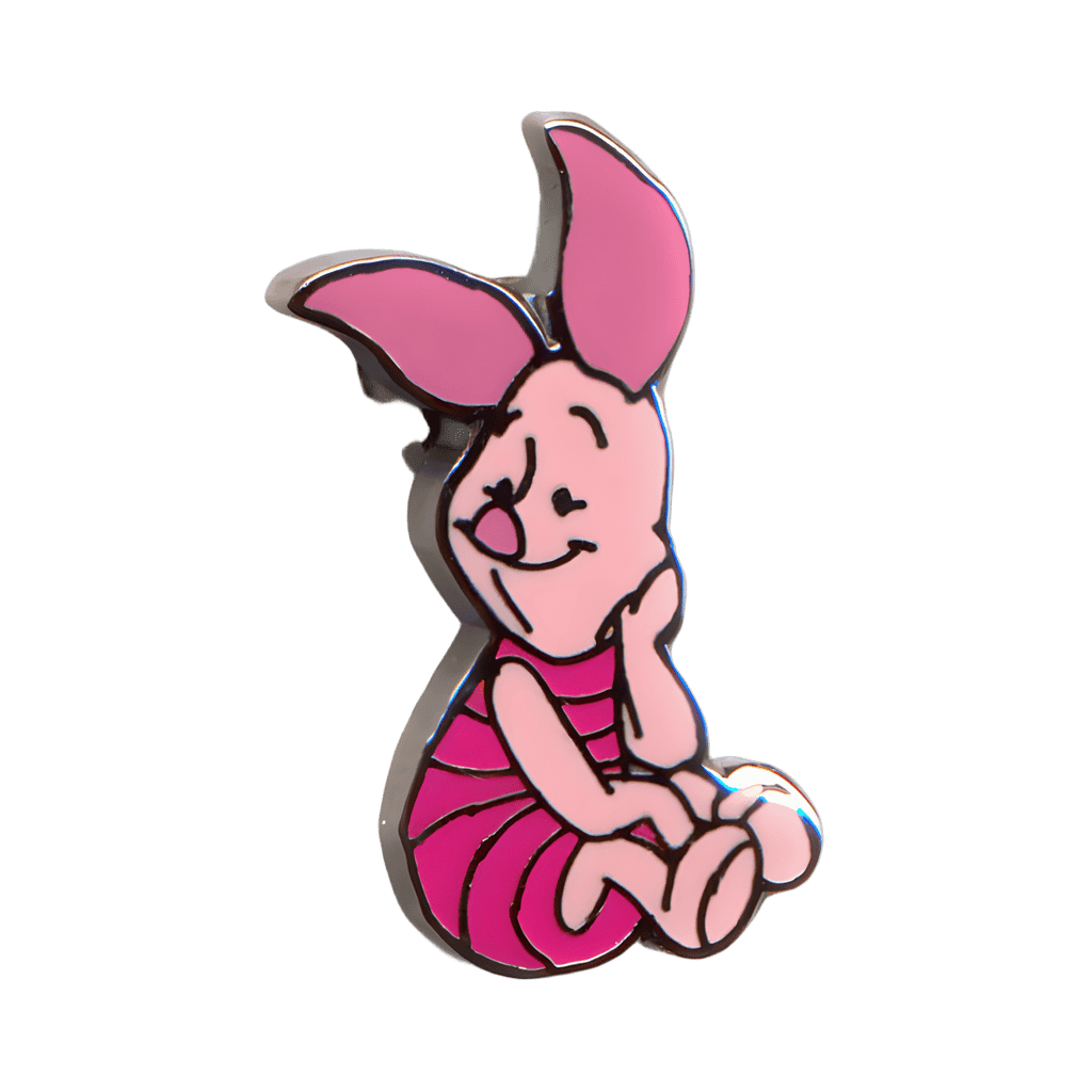 Piglet Sitting Disney pin