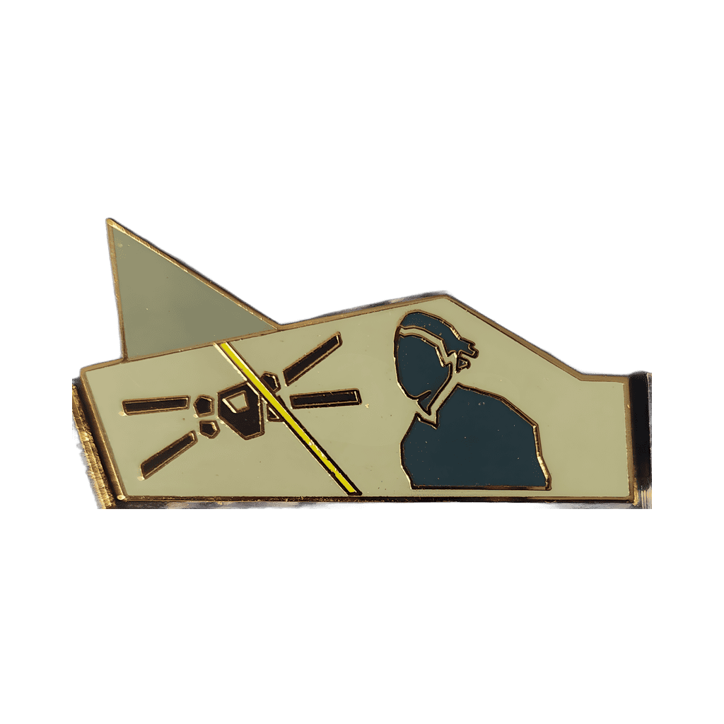 Luke Skywalker and X-Wing Disney pin