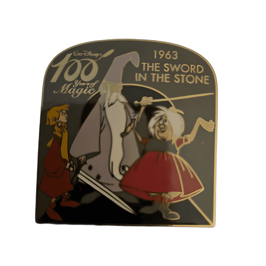 Wart, Madam Mim and Merlin - The Sword in the Stone Disney pin