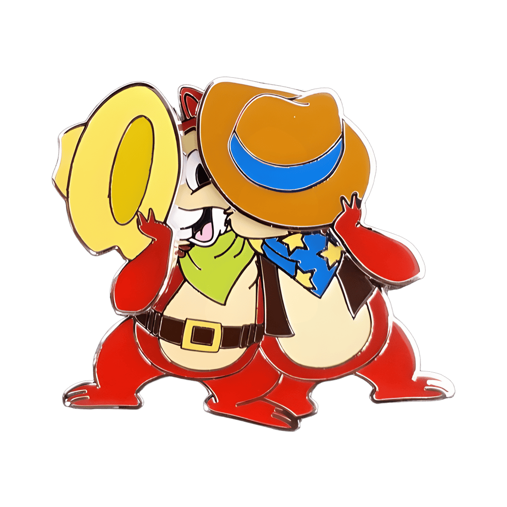 Chip and Dale Cowboys - PTE Disney pin