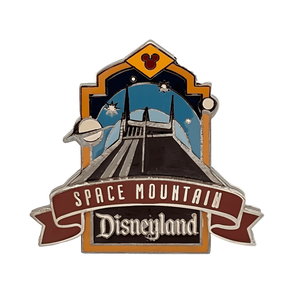 Space Mountain Disney pin