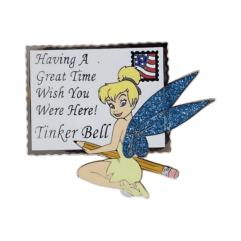 DA - Tinker Bell - Across America - Postcard Disney pin