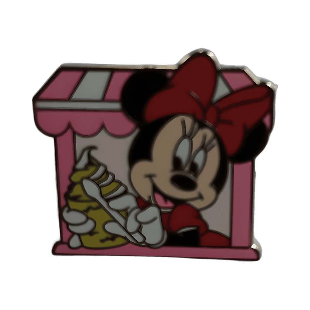 Minnie with Dole Whip Disney pin