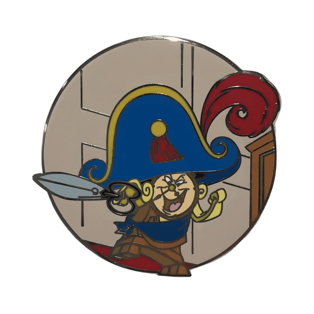 Cogsworth Disney pin