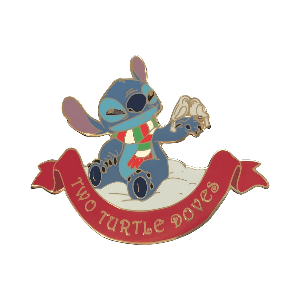Two Turtle Doves Disney pin