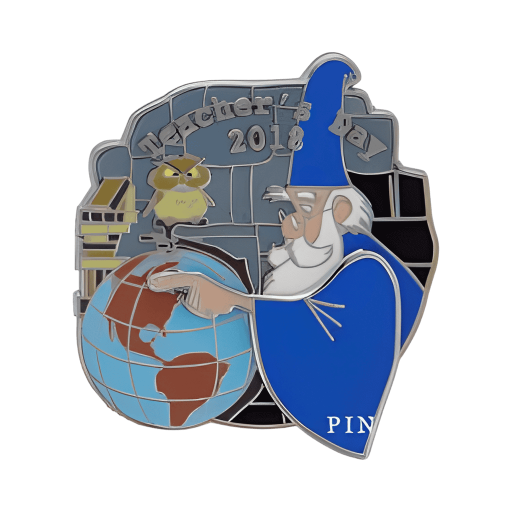 2018 - Merlin and Archimedes Disney pin