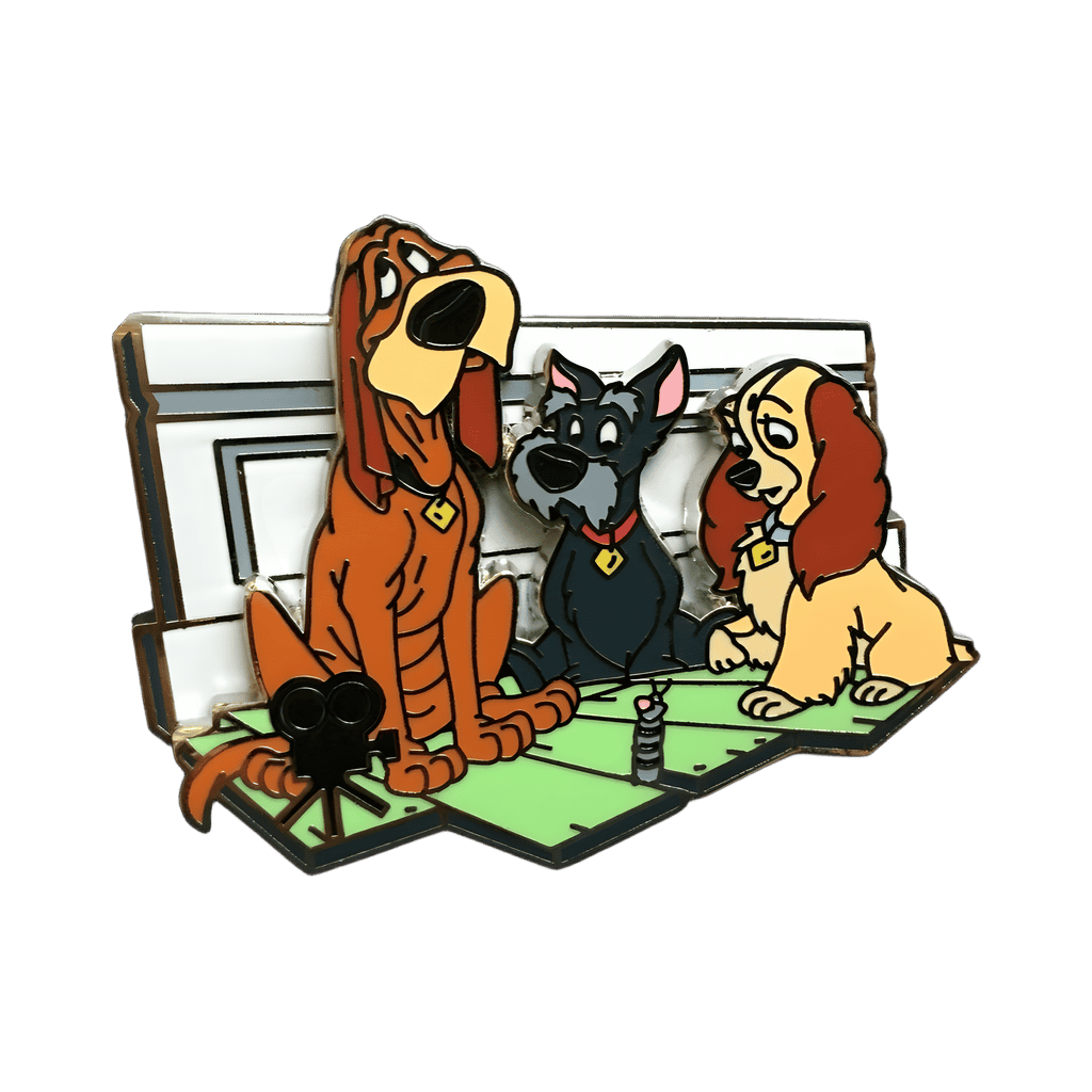 Lady and the Tramp Disney pin