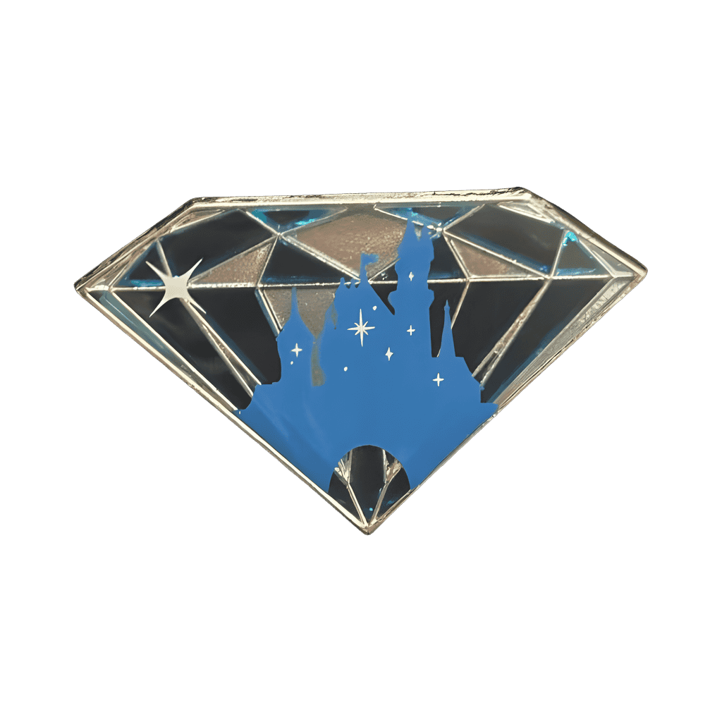 Blue Castle Disney pin