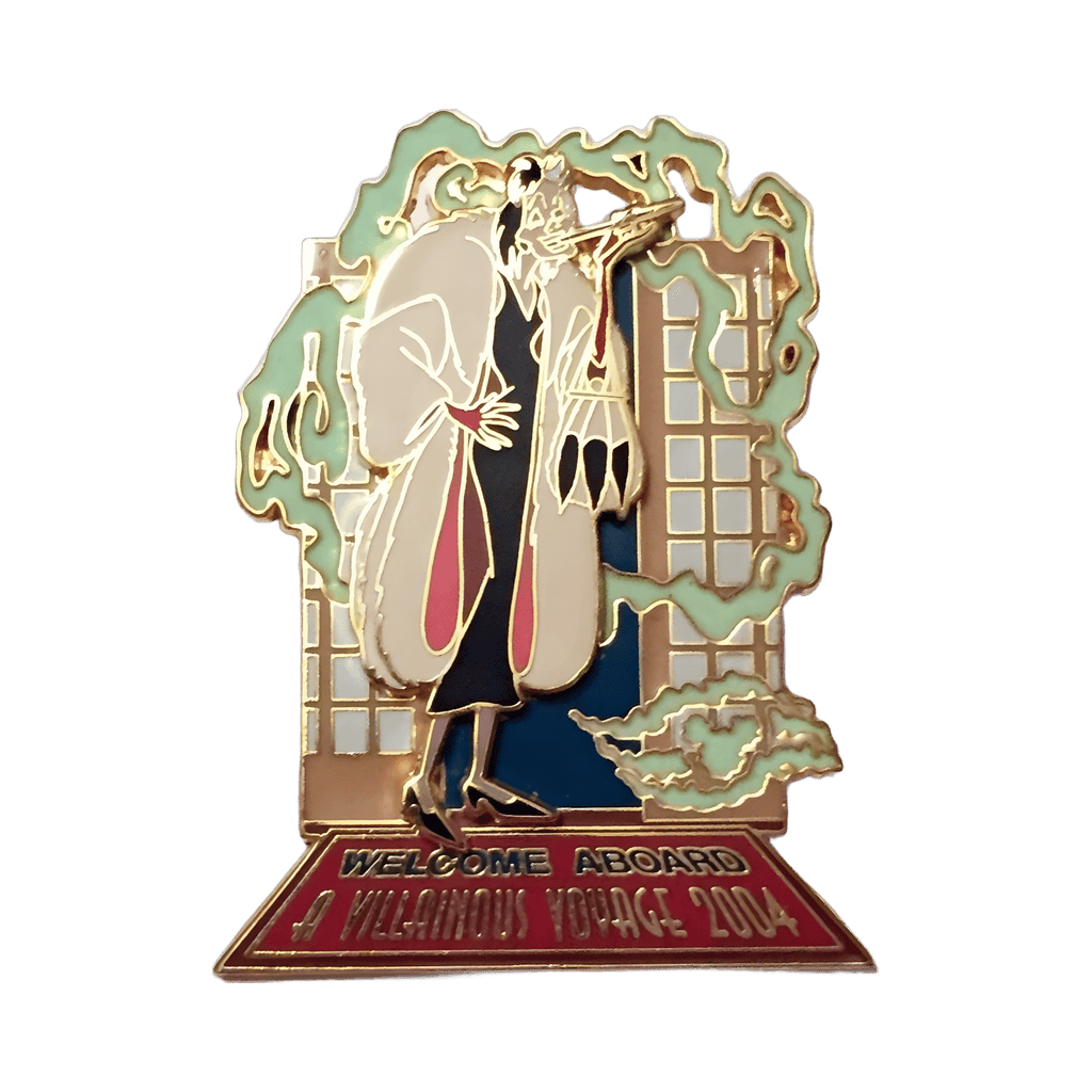 Cruella Welcome Aboard Disney pin
